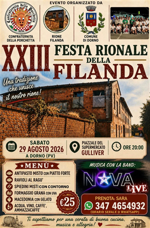 XXIII Festa rionale della Filanda
