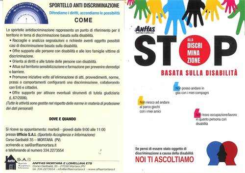 Sportello antidiscriminazione