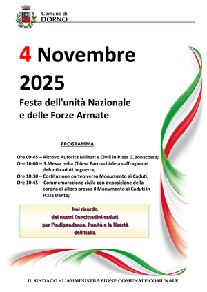 Festa dell'unità Nazionale e delle Forze Armate