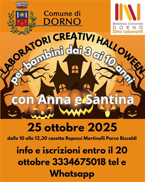 Laboratori creativi Hallowen