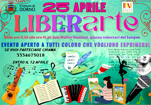 LIBERarte - evento per tutti coloro che vogliono esprimersi il 25 aprile.