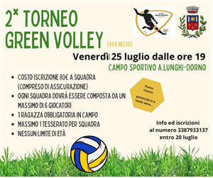 2° Torneo di Green Volley