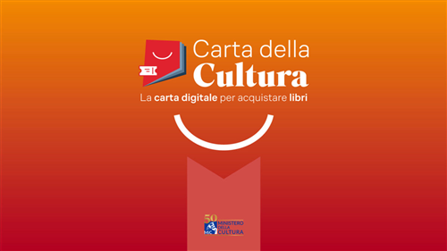 Carta della Cultura - Contributo per acquisto di libri a favore delle famiglie con ISEE inferiore a 15.000 Euro